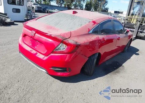 2019 Honda Civic Ex-L from USA, damaged, VIN 2HGFC1F74KH650199